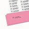 Avery Matte Clear Address Labels, Sure Feed Technology, Inkjet, 1" x 4", 200 Labels (18661)
